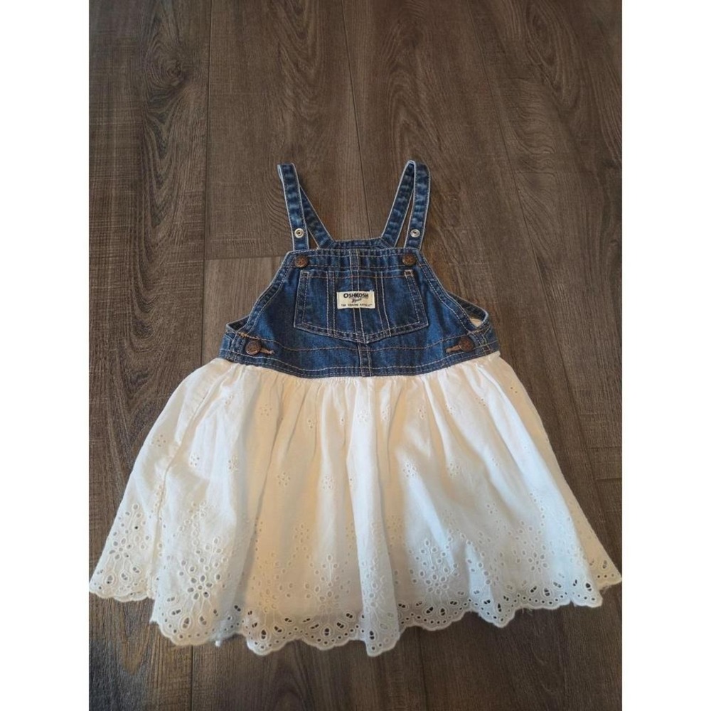 Oshkosh B'gosh overall skirt‎ 24 mos